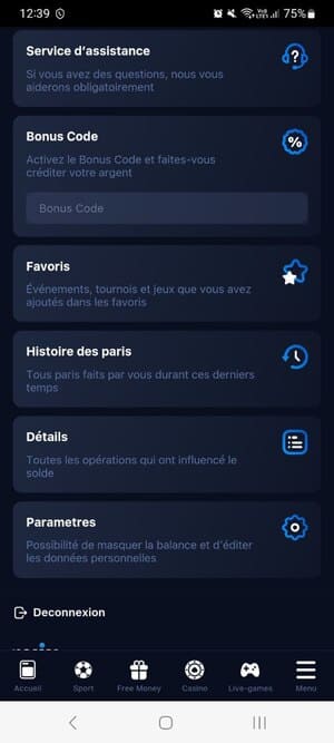 Utiliser l'Application 1Win pour les Paris Sportifs